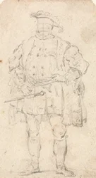 Kostuumstudie van Hendrik VIII